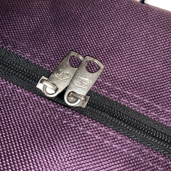American Tourister Carry on travel bag Purple 16” X 11” X 6”